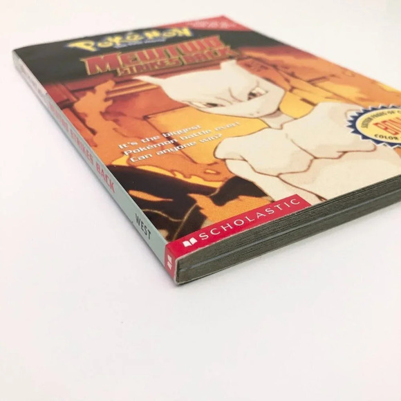 Vtg 1999  Pokemon The First Movie Mewtwo Strikes Back Book Paperback Scholastic - Picture 4 of 16